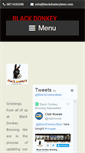 Mobile Screenshot of blackdonkeybeer.com